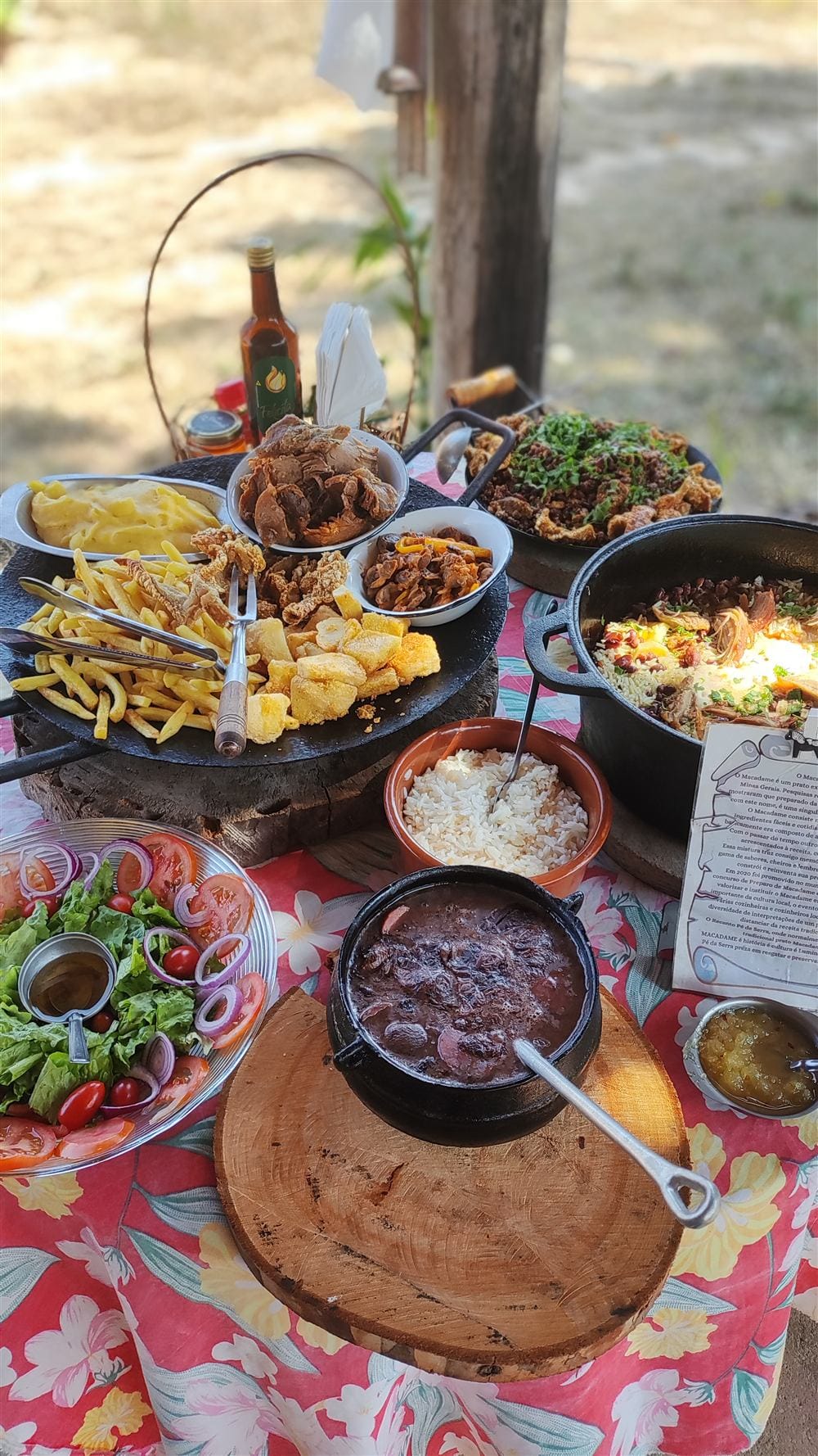 Macadame à mesa